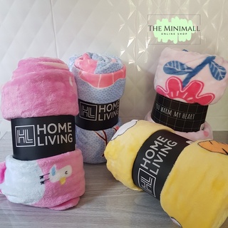 ผ้าห่ม ผ้าห่มนุ่มนิ่ม ผ้าห่มลายน่ารัก ผ้าห่มอย่างดี home living ผ้าห่มผืนใหญ่  ผ้าห่มลายแครอท ผ้าห่มสีเหลือง