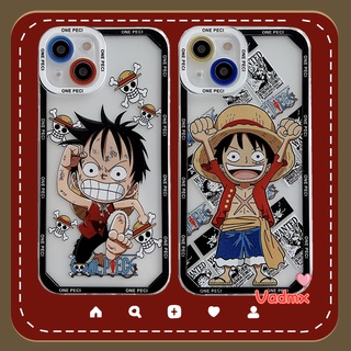 เคสโทรศัพท์มือถือแบบนิ่ม ใส ลายวันพีซ ลิง D ลูฟี่ สําหรับ Samsung Galaxy A53 M52 A73 A13 A02 M02 A02S M02S A03 Core A22 A32 A52 A52S A72 M32 F32 4G 5G