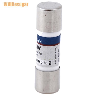 (Willbesugar) ฟิวส์ Dmm-44 100-R Dmm-B-44 100-R 400Ma 1000V คุณภาพดี สําหรับ 10x35 มม.