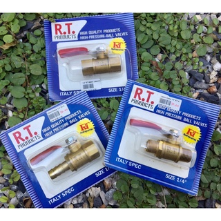 RT Products บอลวาล์วลม No.RT AAA - 5 , RTAA-3 ,RT AAA - 2 ขนาด 1/4"