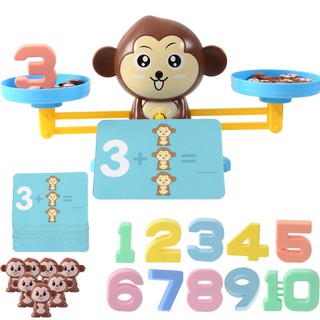 Monkey Math Balance ลิงชั่งน้ำหนัก ของเล่นเสริมพัฒนาการเด็ก