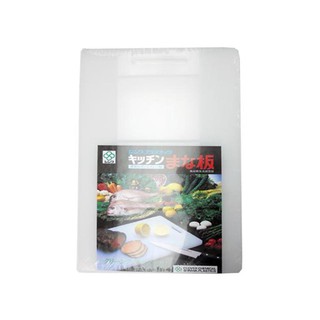 เขียงพลาสติกเหลี่ยม-L S&amp;W M21 สีขาว อุปกรณ์เตรียมอาหาร RECTANGLE CUTTING BOARD S&amp;W L M21 WHITE