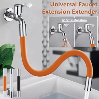 การหมุนแบบป้องกันน้ำกระเซ็น 360° แบบสากล ส่วนต่อประสาน faucet ส่วนขยาย ก๊อกต่อขยาย งอโดยพลการ สายยางต่อก๊อกน้ำ