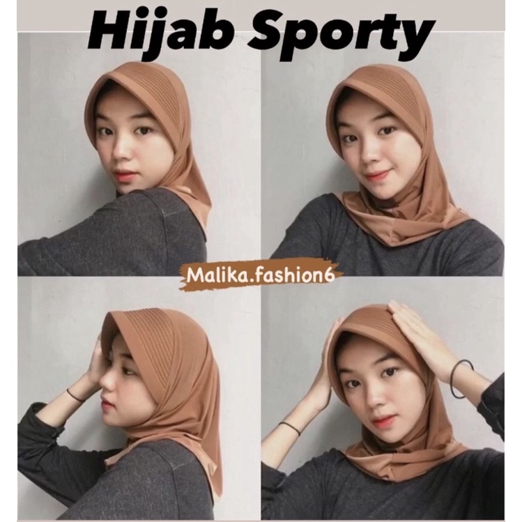 Hijab Sport Linear ori Antem/Bergo Antem/Hijab Sporty/Hijab Instant/Bergo Sport/Hijab Sport Volleyba