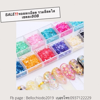 SALE!! หอยละเอียด รวมสีสดใส