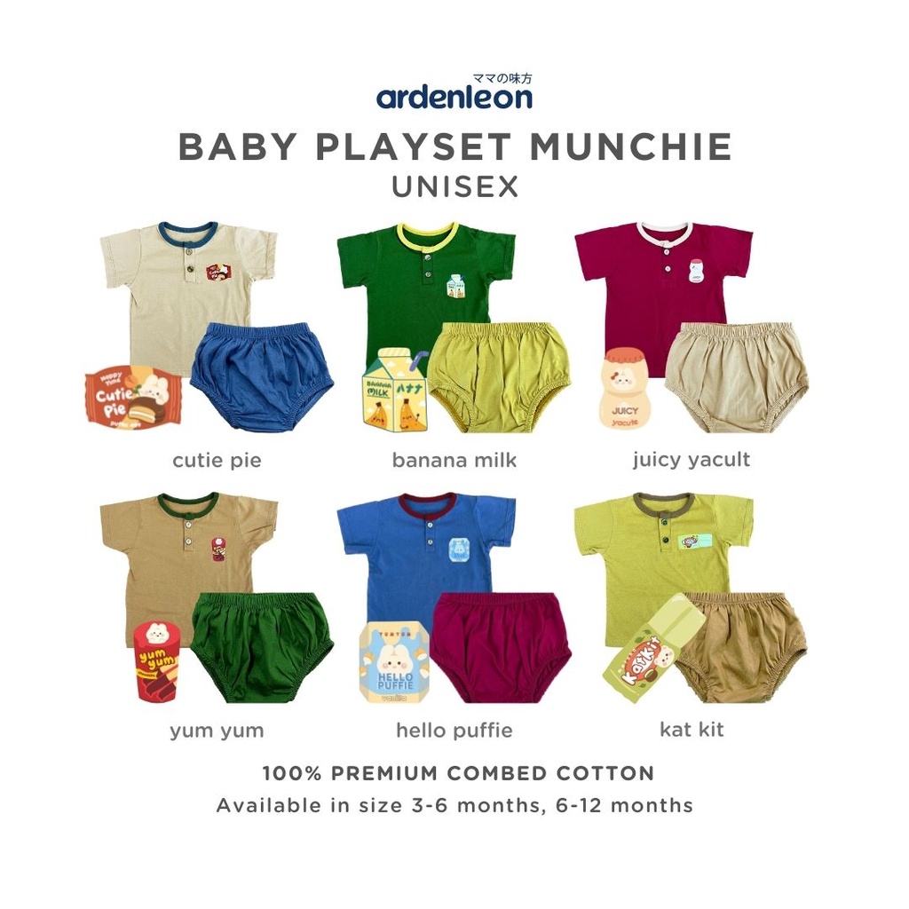 ARDENLEON Baby Munchie Playset Baby Suit