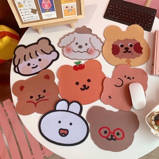 แผ่นรองเมาส์กันลื่น แผ่นรองเมาส์ลายการ์ตูน ลายหมีน่ารักๆ ใช้งานสะดวก