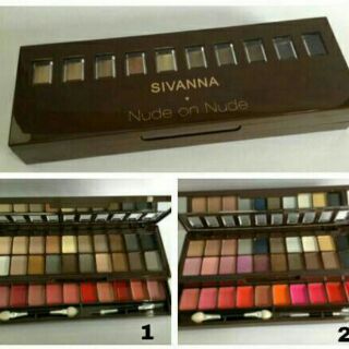 พาเลท SivannaColorsNude on NudePalette  ของแท้