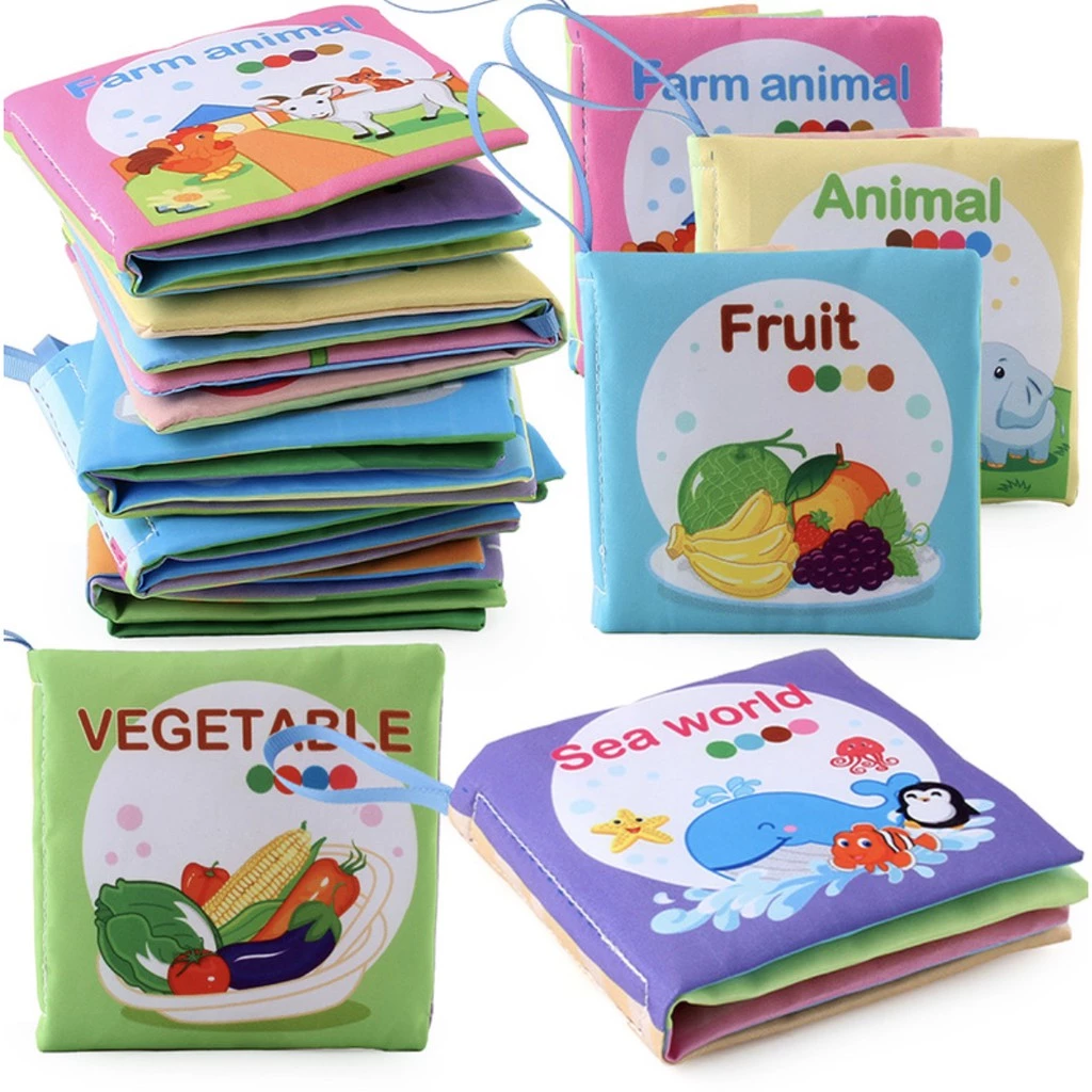 หนังสือผ้าเสริมสร้างพัฒนาการ และการเรียนรู้ หนังสือคำศัพท์ thumbnail 4