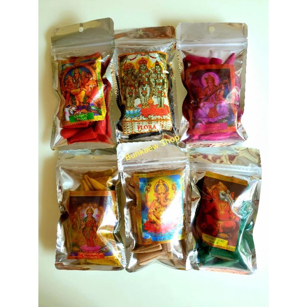 กำยานดอกใหญ่ ขนาด 4 cm องค์เทพอินเดีย กลิ่นหอมพิเศษ มีให้เลือก 6 กลิ่น พร้อมส่ง ส่งเร็ว ส่งไว