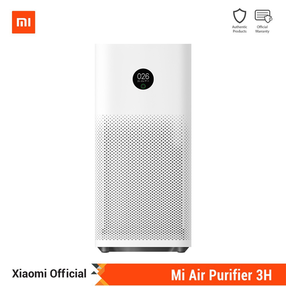 เครื่องฟอกอากาศ Xiaomi Mi Air Purifier 3H Global Version - (รับประกันศูนย์ไทย 1ปี)