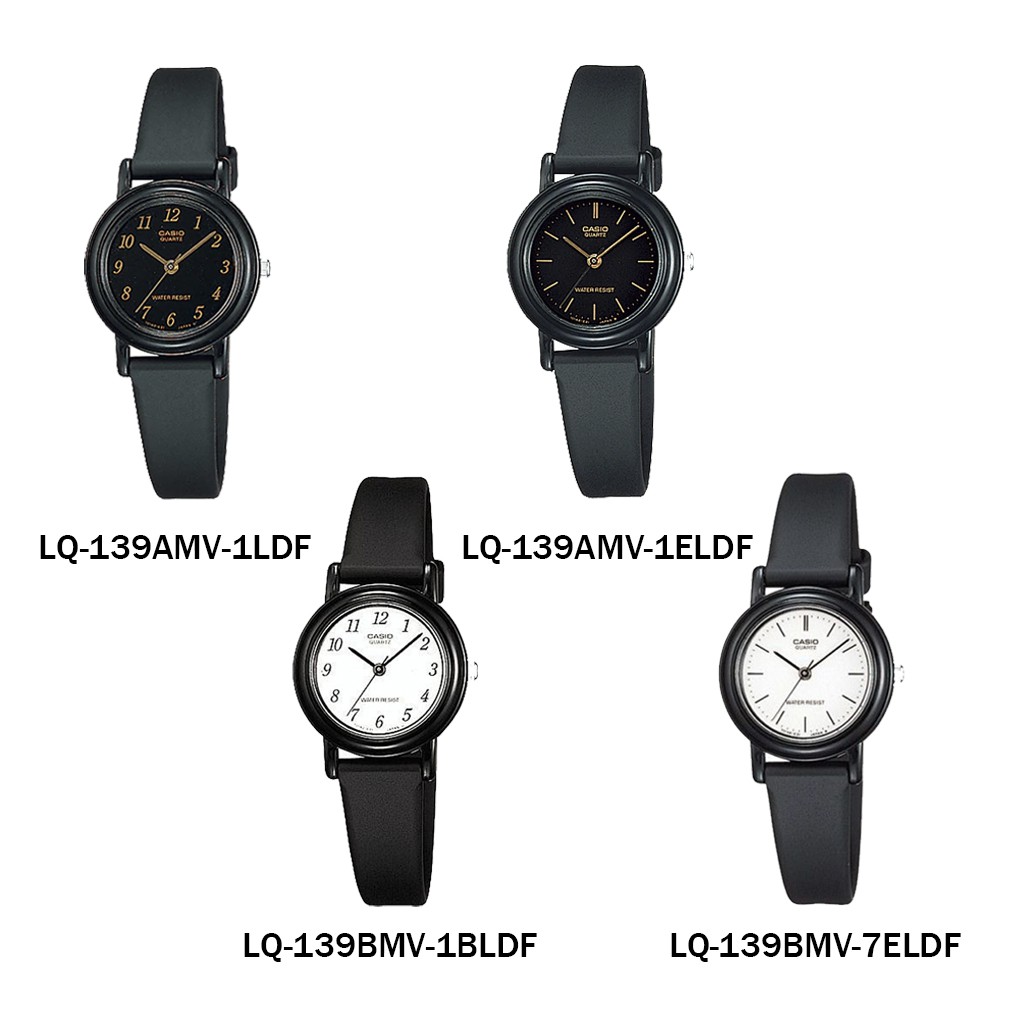 ของแท้ นาฬิกาข้อมือ Casio ผู้หญิง รุ่น  LQ-139 ฟรีกล่อง