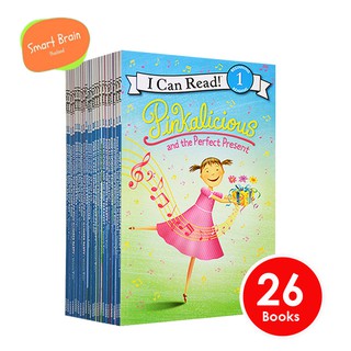 *ส่งทุกวัน* หนังสือเด็กภาษาอังกฤษ I can read : Pinkalicious สาวน้อยหัวใจสีชมพู (level 1) 26 เล่ม