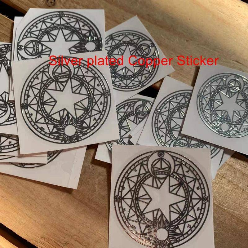 สติกเกอร์ชุบเงิน Clearance Sun Star Moon สัญลักษณ์สติกเกอร์อุปกรณ์เสริมในรถยนต์เครื่องประดับบ้าน DIY ตกแต่ง 1 ชิ้น 3-4 ซม.