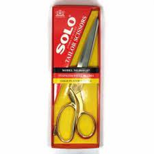 SOLO No.8810-10 กรรไกรตัดผ้า กรรไกรช่างตัดเสื้อ ขนาด 10 นิ้ว ด้ามสีทอง กรรไกรคุณภาพดี สินค้าพร้อมส่ง ของแท้ 100%