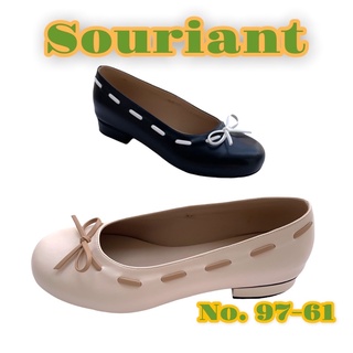 Souriant No.97-61 รองเท้าคัดชูส้นสูง 1 นิ้ว