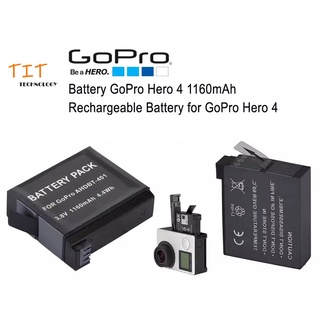 แบตเตอรี่ กล้อง AHDBT-401 GoPro Hero 4   1160mAh  Rechargeable Battery for GoPro Hero 4