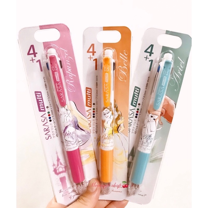 ปากกา Sarasa multi 4+1 Disney 9แบบ