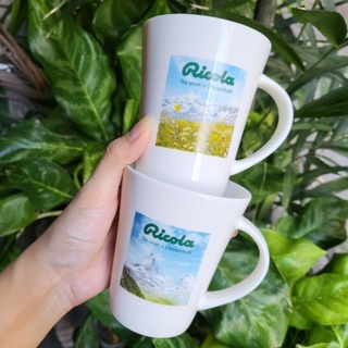 Ricola mug cup แก้วกาแฟ แก้วชา ริโคลา