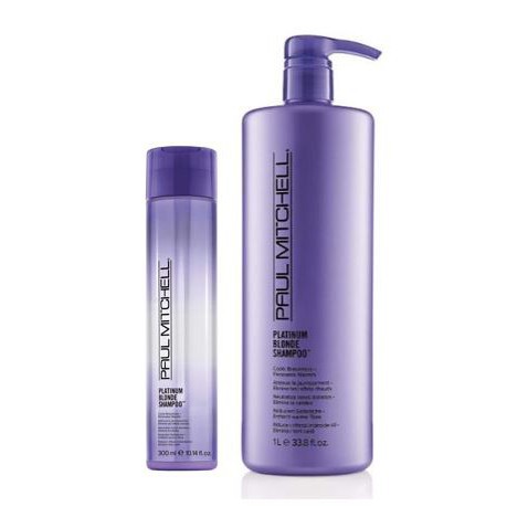 organic shampoo anti dandruff shampoo keratin shampoo ♢Paul Mitchell Platinum Blonde Shampoo 300/1000 ml แชมพูม่วง❋