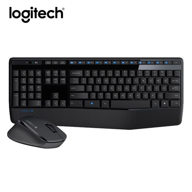 Logitech K345 คีย์บอร์ดไร้สายและเมาส์ Combo**ของแท้ รับประกัน1ปี**