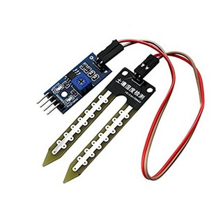 โมดูลเซ็นเซอร์ตรวจจับความชื้นในดิน Soil Moisture Detection Humidity Sensor Module