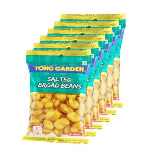 ทองการ์เด้น ถั่วปากอ้า อบเกลือ ขนาด 40กรัม ยกแพ็ค 6ซอง TONGGARDEN SALTED BROAD BEANS