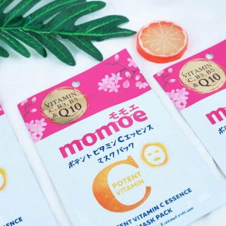 MOMOE POTENT VITAMIN C ESSENCE MASK PACK