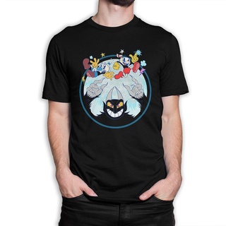 [COD]เสื้อยืด พิมพ์ลาย Cuphead vs The Devil สําหรับผู้ชาย (hm-287)S-5XL