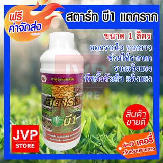 **ส่งฟรี** สตาร์ท บี1 ขนาด 1ลิตร กระตุ้นการแตกราก ช่วยให้รากดก รากยาว รากแข็งแรง พืชตั้งตัวเร็ว พืชแข็งแรง