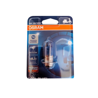 (4 ดวงขึ้นไปส่งฟรี) ถูกที่สุด Osram หลอดไฟหน้า T19 COOL BLUE หลอดไฟ ของแท้ 100% มอเตอร์ไซค์