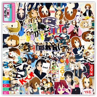 ❉ K-ON！Hirasawa Yui Series 01 - Anime สติ๊กเกอร์ ❉ 50Pcs/Set DIY Fashion Waterproof Decals Doodle สติ๊กเกอร์