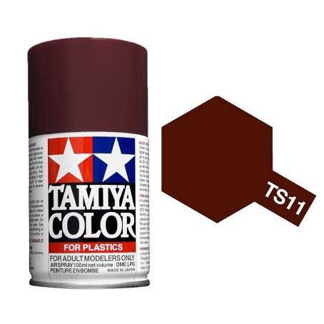 สีสเปรย์ TAMIYA TS-11 Maroon (100 ml)