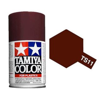 สีสเปรย์ TAMIYA TS-11 Maroon (100 ml)