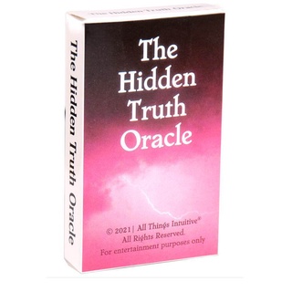 The Hidden Truth Oracle การ์ดเกมส์ของเล่นสําหรับเด็ก