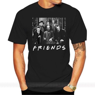 เสื้อยืดโอเวอร์ไซส์เสื้อยืด ผ้าฝ้าย พิมพ์ลาย Friends All Joker psychoanalysis แฟชั่นฤดูร้อน สําหรับผู้ชายS-3XL