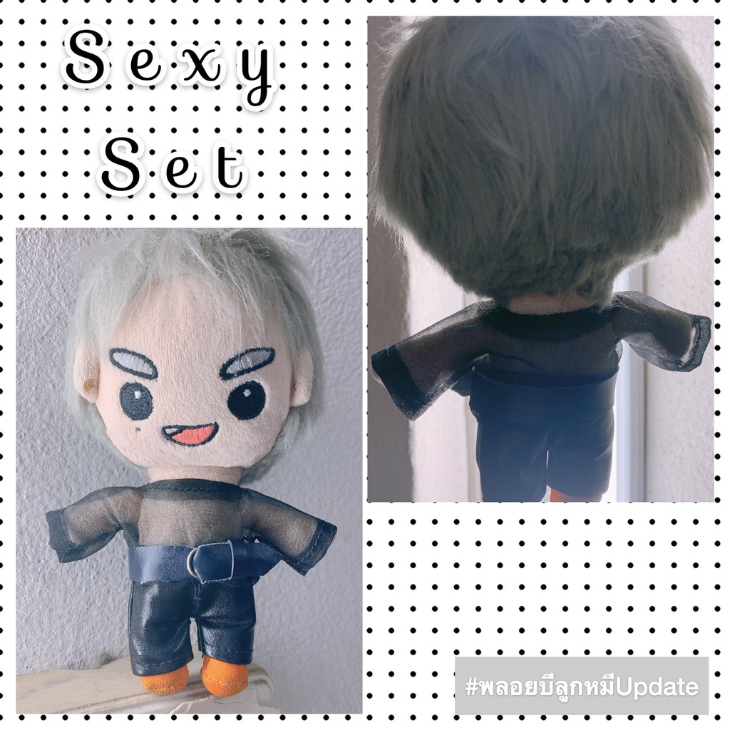 Sexy Set คิกคิก ชื่อน่ารัก by #พลอยบีลูกหมีUpdate Ver.1-2 #พร้อมส่ง #ชุดชัคกี้ #ตลาดกัซ #ตลาดนัดอากา