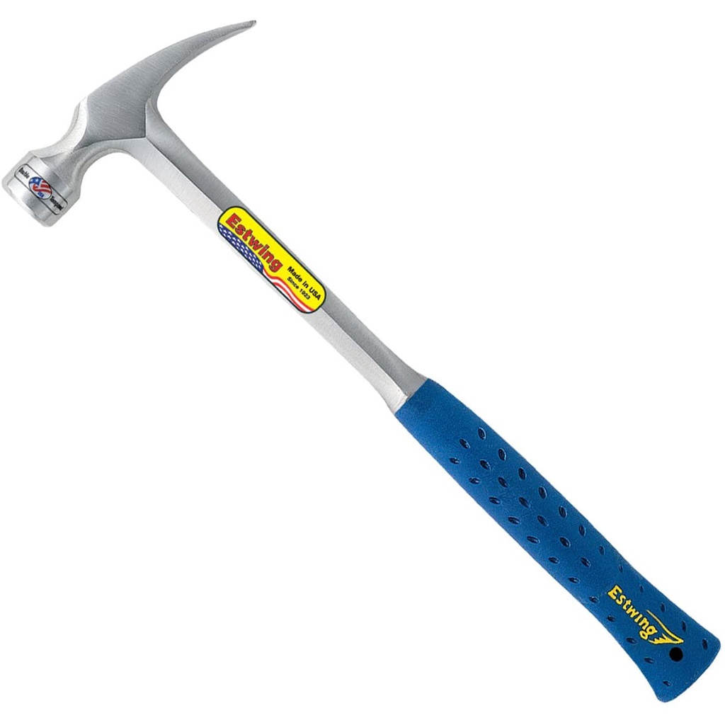 ค้อน Estwing Framing Hammer - 28 oz Long Handle Straight Rip Claw with Smooth Face & Shock Reduction