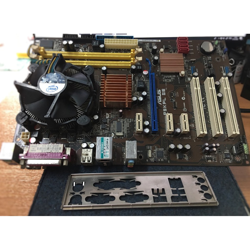 775 Asus P5KPL SE + intel core 2 Duo E7300