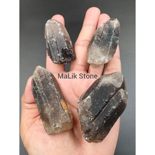 🤎 สโมคกี้ควอตซ์ ผลึก ( Smoky Quartz ) 🌟 มีให้เลือก 4 ชิ้น A - D