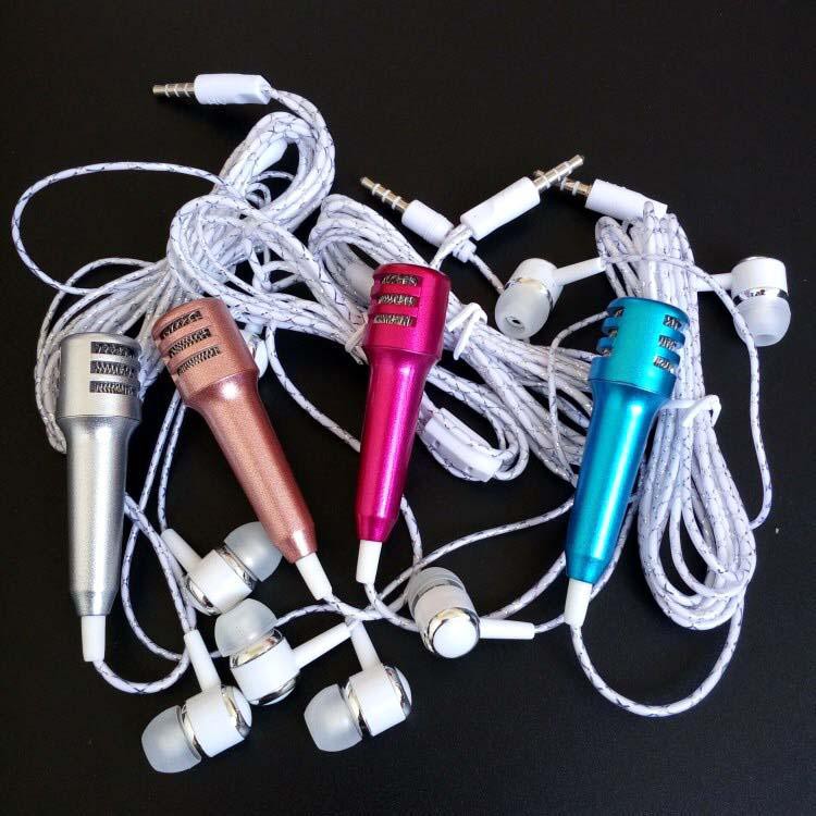 ไมโครโฟนจิ๋ว คาราโอเกะ (Mini Microphone Karaoke) เหมาะสำหรับโทรศัพท์มือถือ Mini Microphone Karaoke for mobile phones