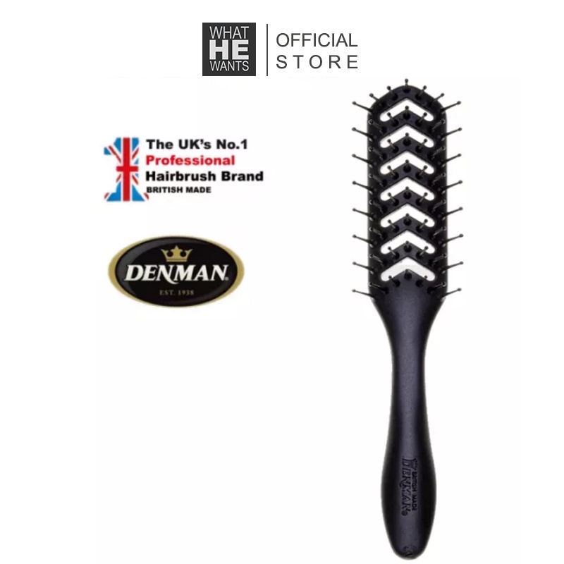 Denman D200 แปรงระบายแบบยืดหยุ่น