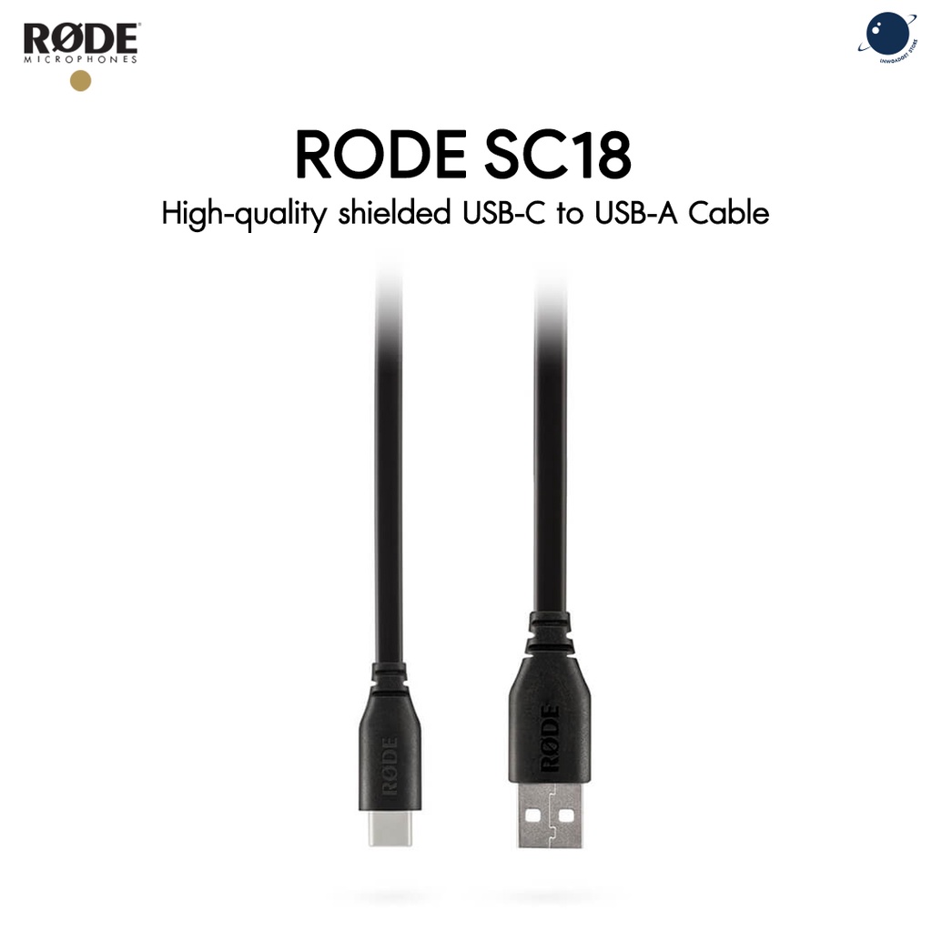 RODE SC18 USB-C to USB-A Cable 150cm ประกันศูนย์ไทย