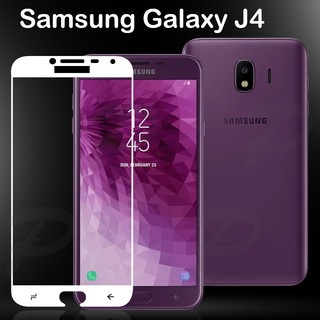 ฟิล์มกระจก นิรภัย เต็มจอ กาวเต็ม ซัมซุง เจ4 (2018)  Full Glue Tempered Glass Screen For Samsung Galaxy J4 (2018) (5.5")