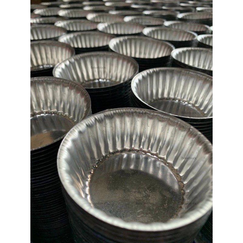 โรงงานผลิต พิมพ์จีบ ถ้วยจีบอลูมิเนียม จีบ (แพ็ค 10ใบ) 1611/1612/2216/2416/2616/2816/3217/3218/3219/3220 ใช้ซ้ำได้ - รูปที่ 4