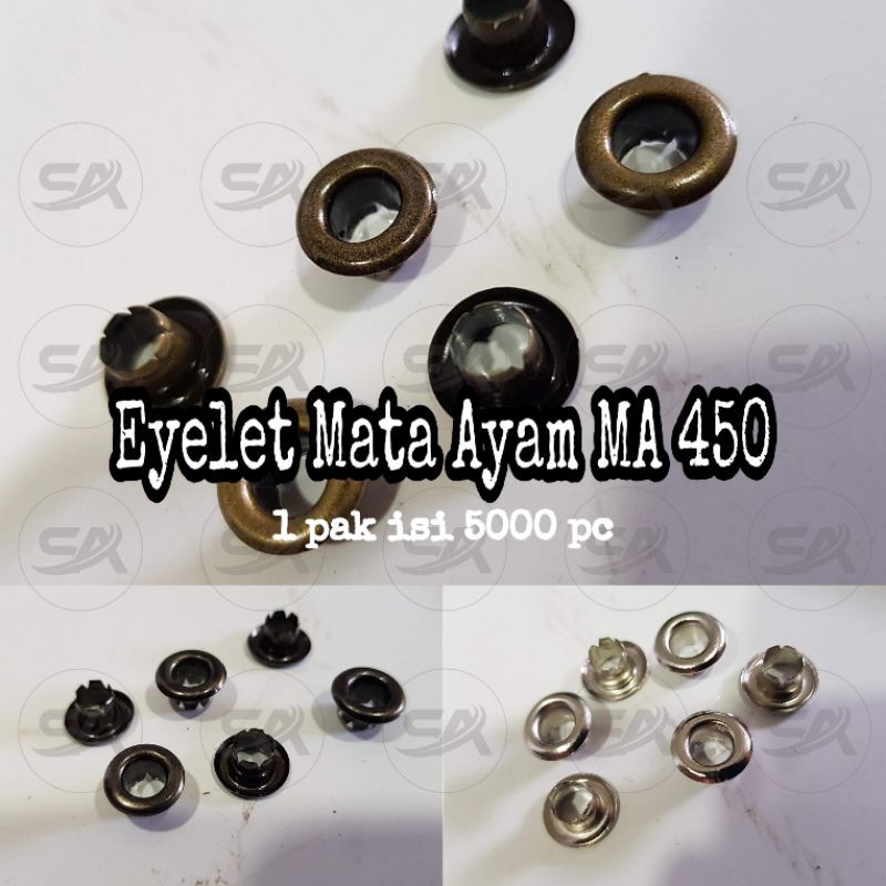 MATA EYELET 6MM EYE DUCK MA 450 T (PAK | 5000 ชิ้น)