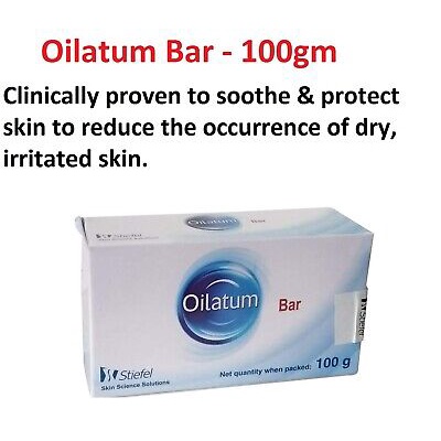 Oilatum Bar 100 กรัม สำหรับผิวแห้งคัน ต้องการความชุ่มชื้น