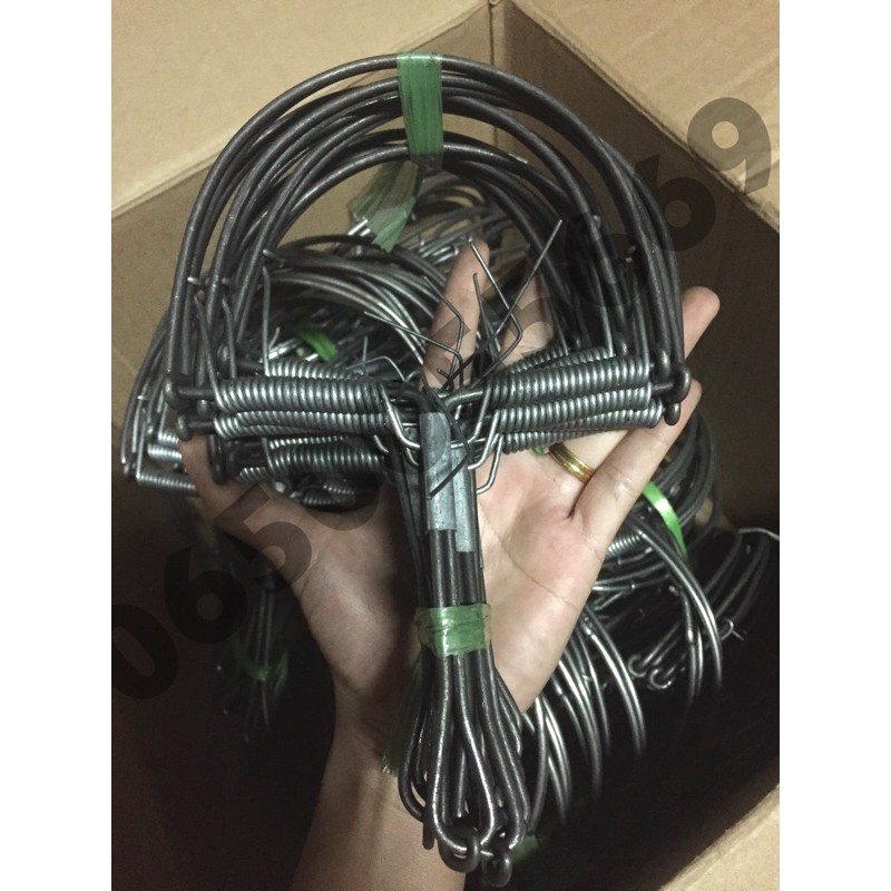 กับดักหนูเวียดนาม ครึ่งวงกลม (เเบบตี) 1มัด มี10 อัน 🐁🐀