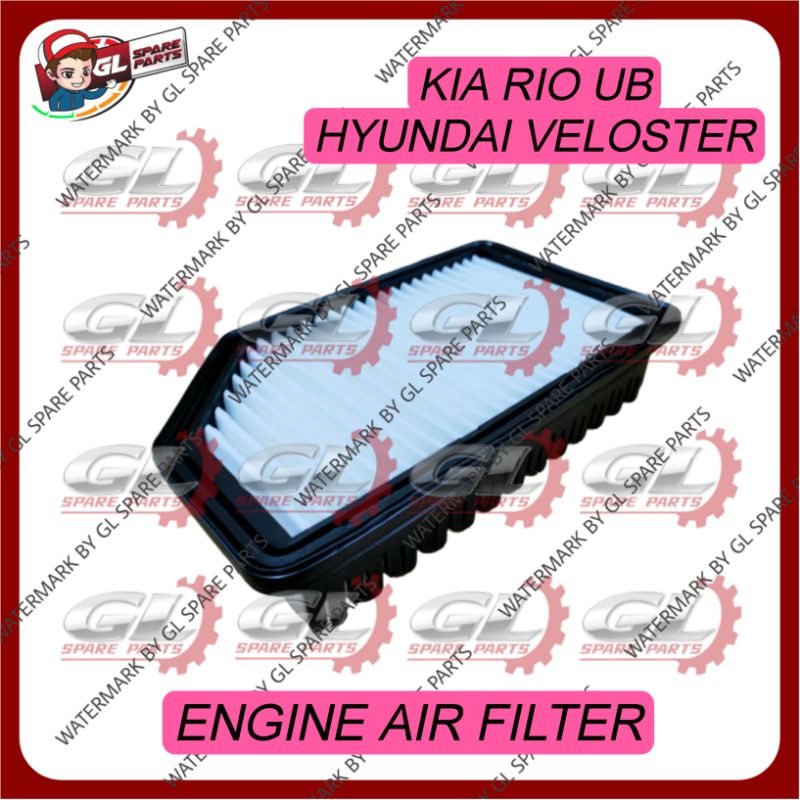 KIA RIO UB HYUNDAI VELOSTER TC ENGINE AIR FILTER 28113-1R100