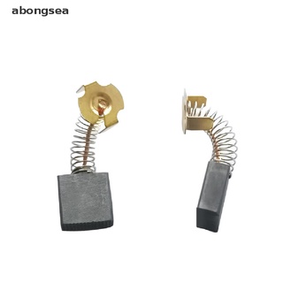 Abongsea แปรงมอเตอร์คาร์บอนไฟฟ้า CB-153A155 ทนต่อการสึกหรอ 10 ชิ้น